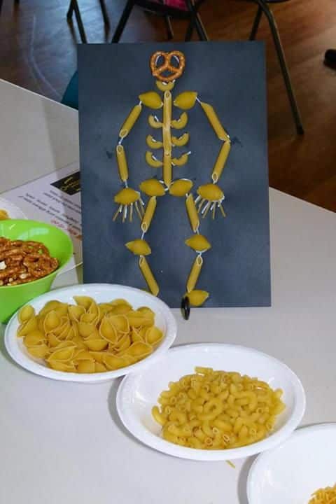 Pasta Skeleton by Becoming Homegrown