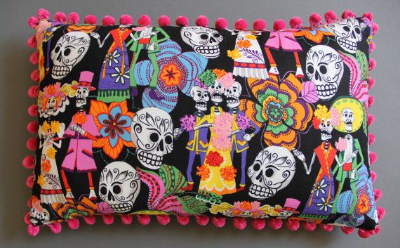 Day of the Dead Pillow 