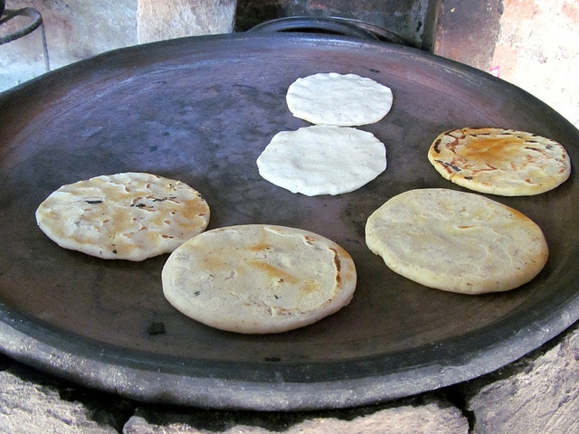 Tortillas on Comal. Picture by Victor Castro