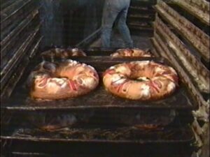 Bakery Making Rosca de Reyes