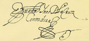 Sor Juana Signature