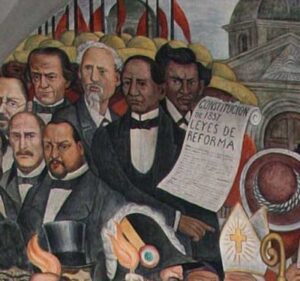 Benito Juarez Leyes de Reforma Diego Rivera