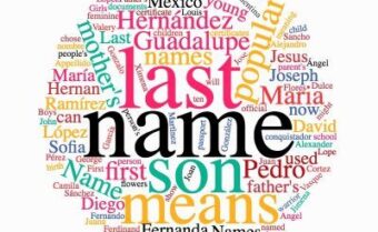 10 Most Popular Last First Names Inside Mexico